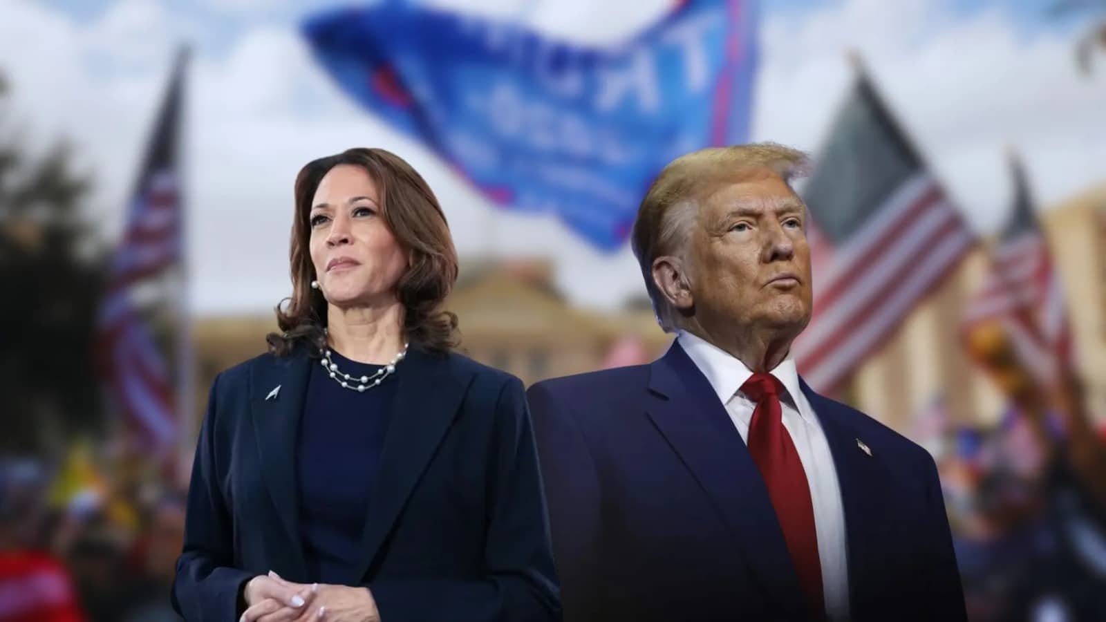 Trump and Harris neck-and-neck as polls open in key States