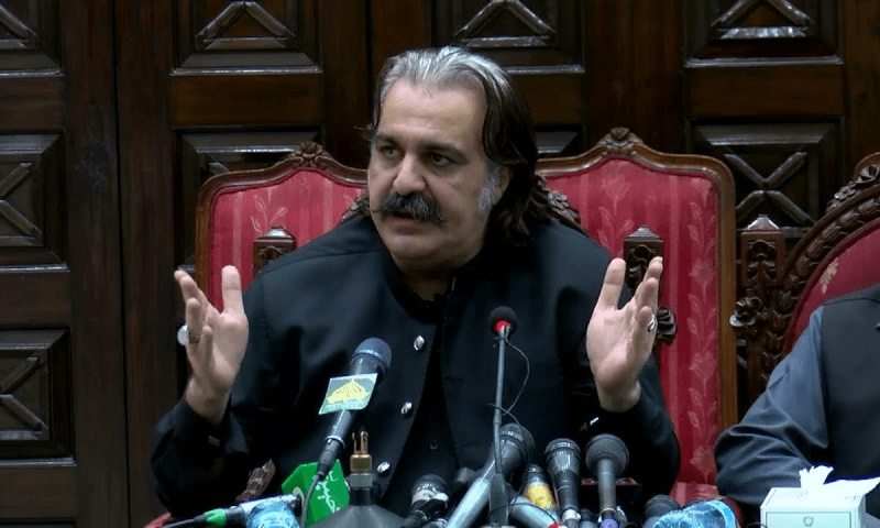 CM Gandapur claims improved security situation in KP