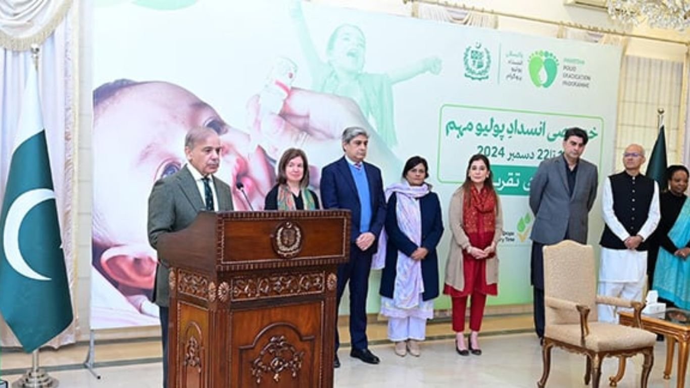 PM launches final anti-polio campaign of 2024