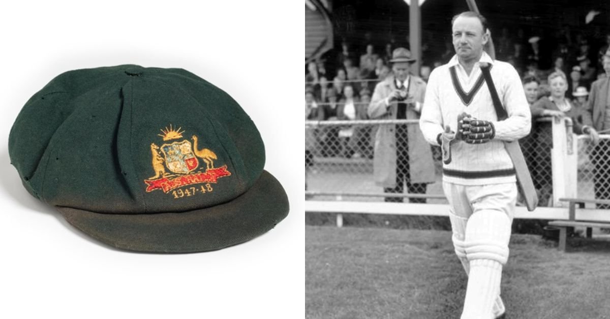 Bradman’s ‘baggy green’ cap sells for $250,000 at auction