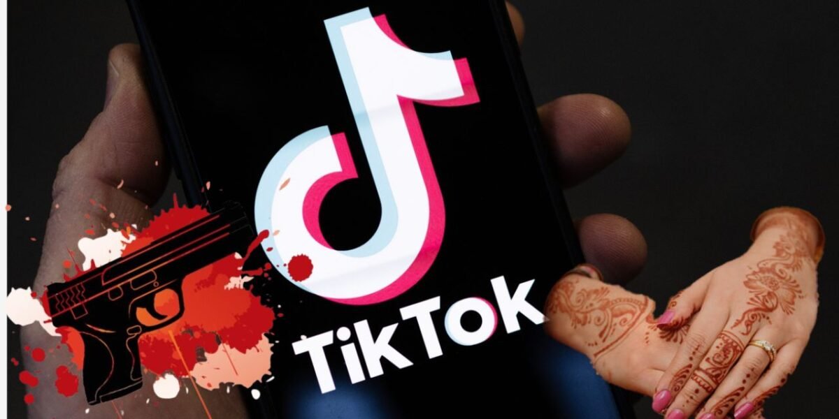 Bride accidentally shoots herself while making TikTok