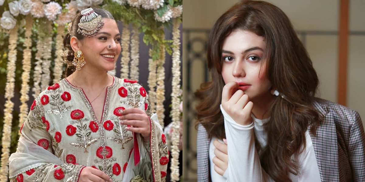 Social media users criticise Zara Noor Abbas’s outfit at brother’s wedding