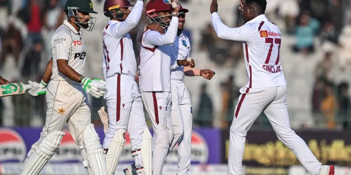 West Indies beat Pakistan by 120 runs to draw Test series 1-1