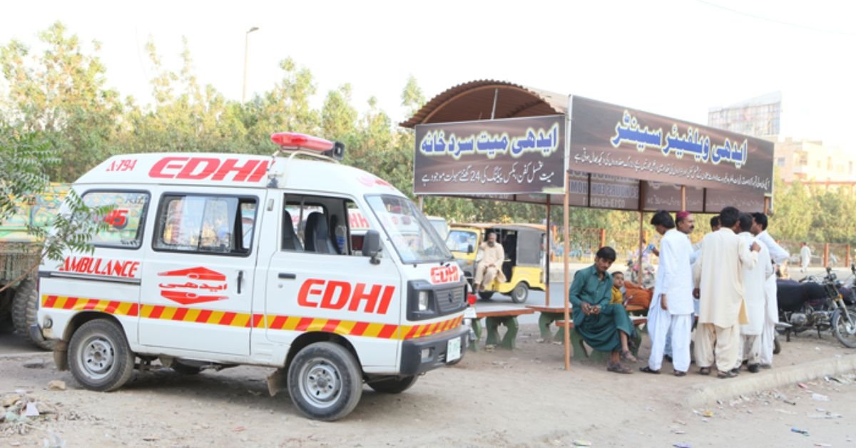 Edhi Foundation ambulance stolen from Lahore hosiptal