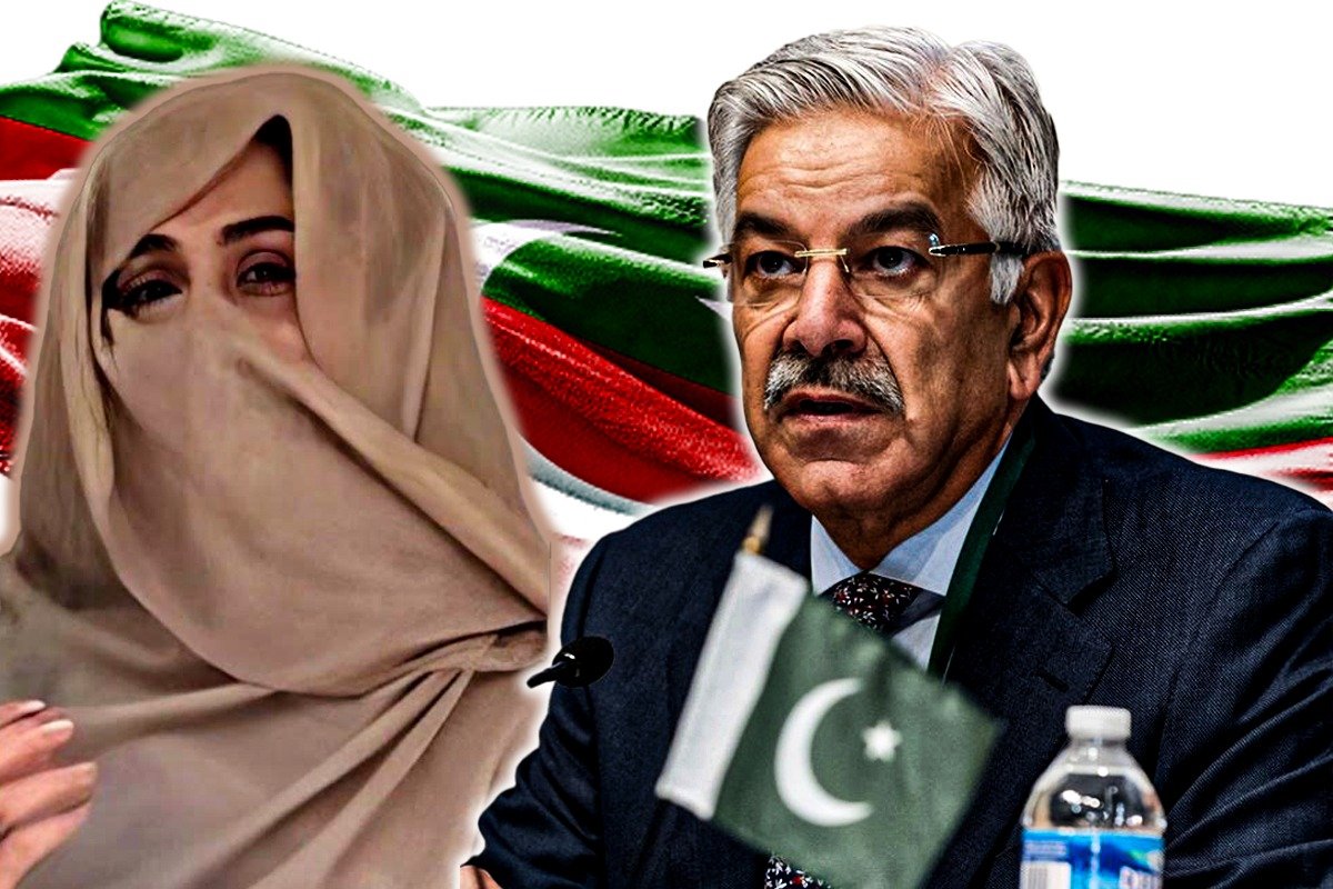 Bushra Bibi aims to lead PTI, claims Khawaja Asif