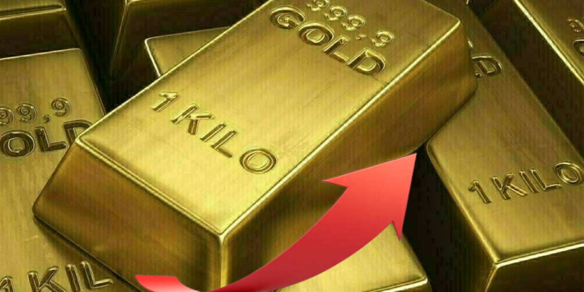 Gold prices in Pakistan increases by Rs2,200 per tola today