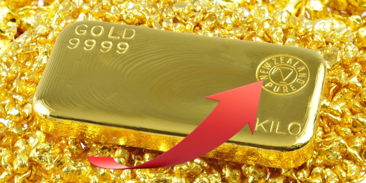 Gold price in Pakistan surged by Rs1,000 per tola