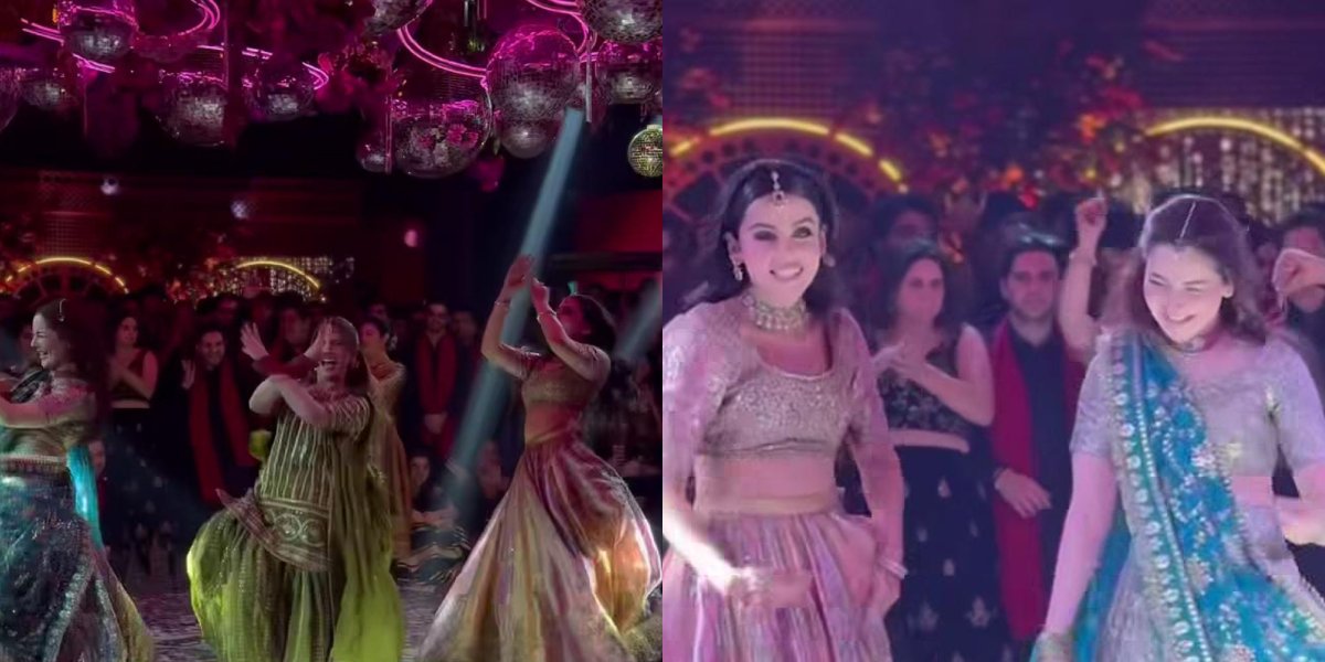 Hania Amir, Yashma Gill light up the mehndi night with their viral dance moves