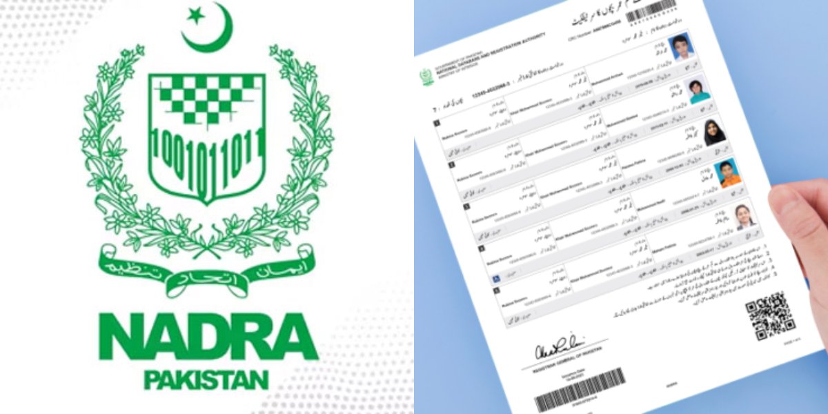 NADRA introduces new secure B-Form for children over 10