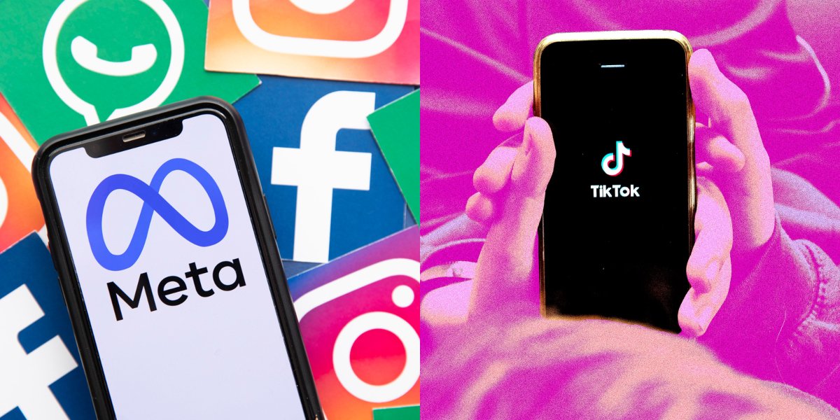 Meta Facebook Instagram Tiktok