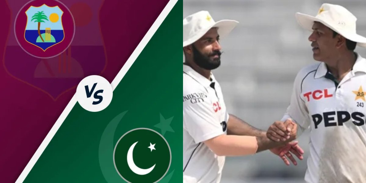 Pakistan announces playing XI for first test against West Indies