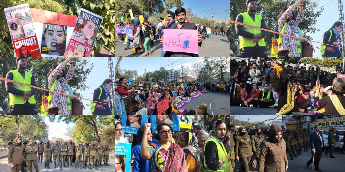 IN PICTURES: Aurat March Lahore 2025