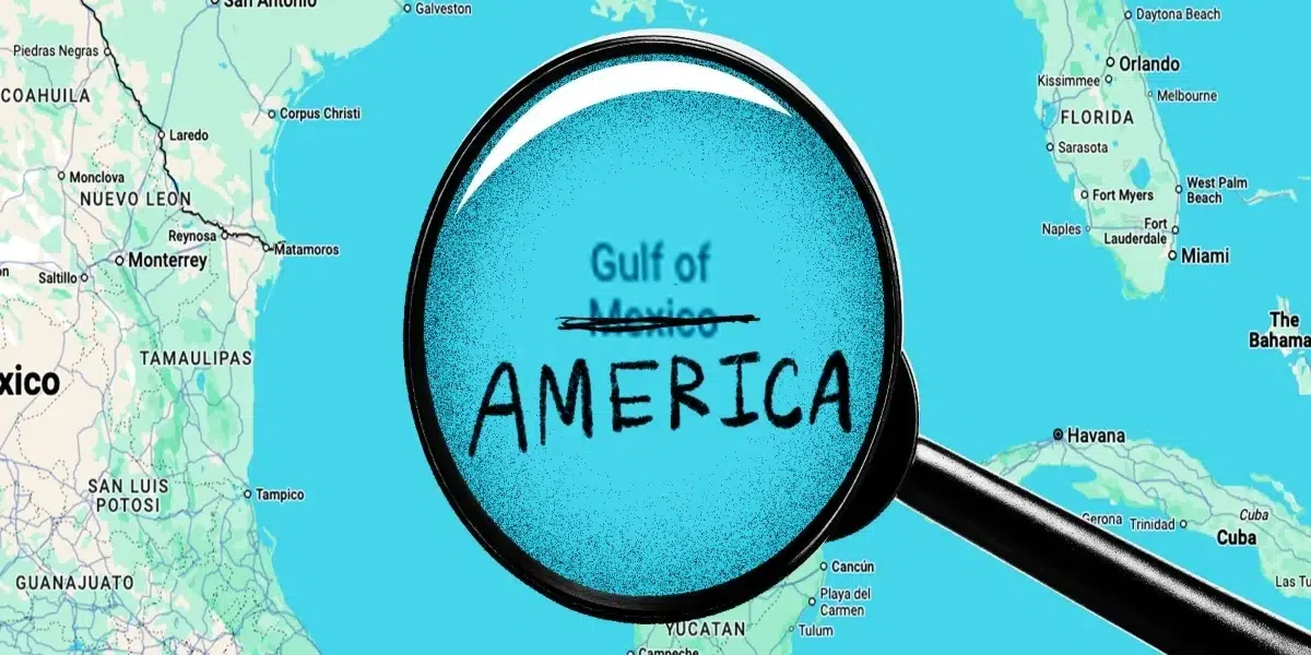 Google changes name of Gulf of Mexico