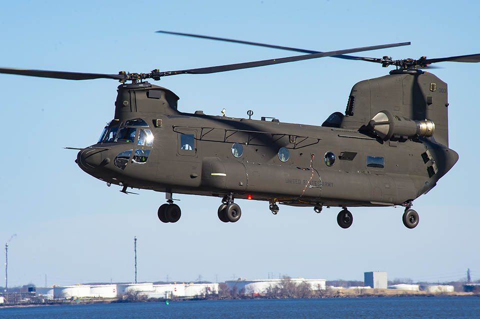 CH-47F Chinooks US military technology