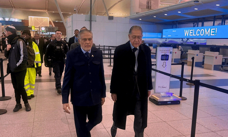 Deputy PM Ishaq Dar reaches New York to attend UNSC meeting on global governance